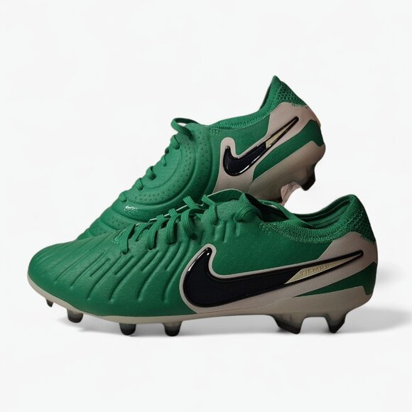 Nike Other - Nike Tiempo Legend 10 Elite FG LV8 Soccer Cleats Green Men's Size 6 HV3768-300